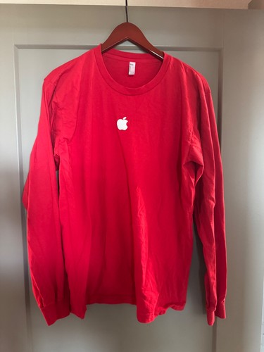 Camicia rossa apple - camicia, retail