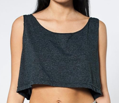 American apparel loose crop - loose,
