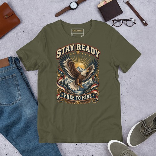 Shirt unisex stay ready - stay,