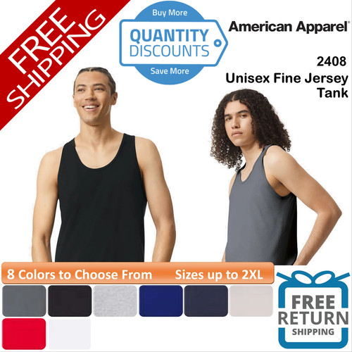 American apparel canottiera - american,