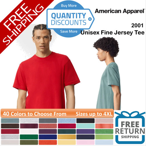 Shirt american apparel fine - t-shirt,